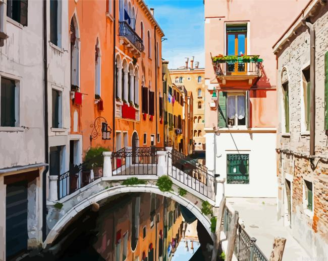 Scenes Of Venice Art Painting By Numberss.png