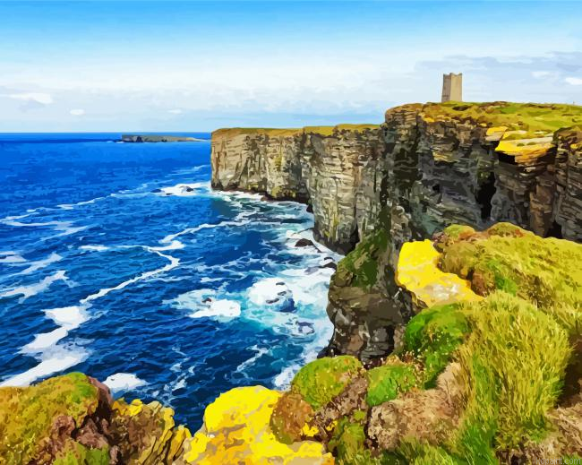 Scotland Orkney Seascape Painting By Numberss.png