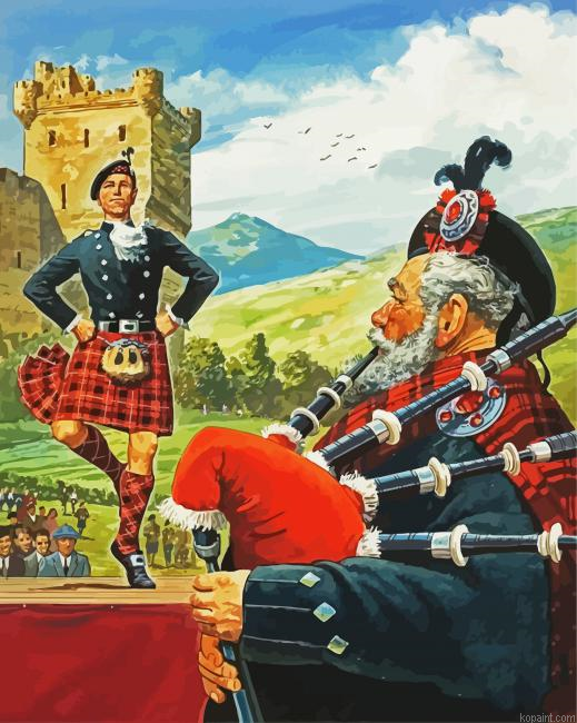 Scotman Bagpipe Player Painting By Numberss.png