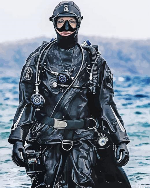 Scuba Diving Lady Painting By Numberss.png
