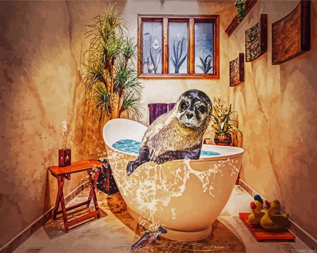 Seal In Tub Paint By Numbers.png