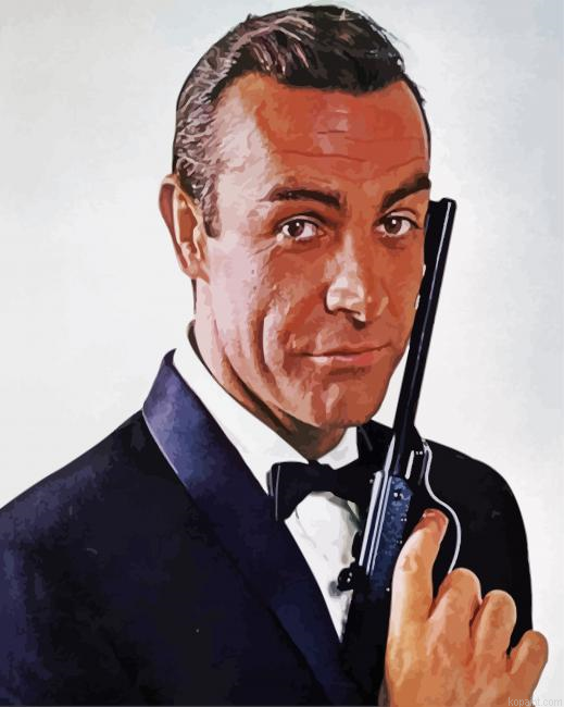 Sean Connery Painting By Numberss.png
