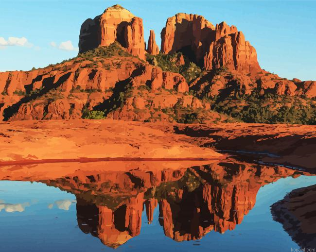 Sedona Reflection Paint By Numbers.png