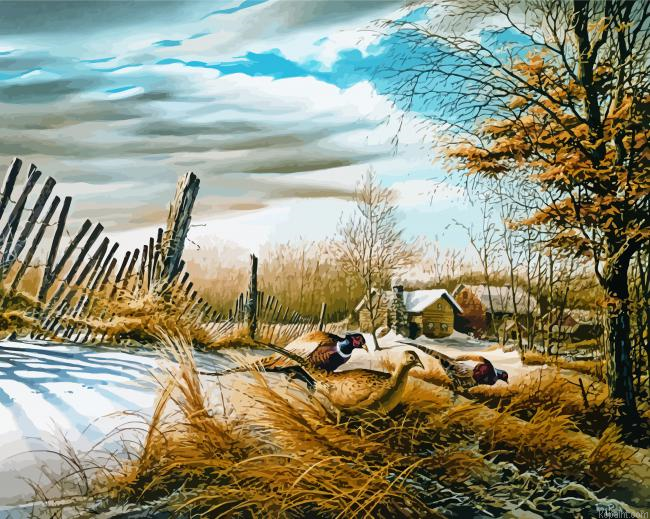 Seed Hunters By Redlin Art Painting By Numberss.png