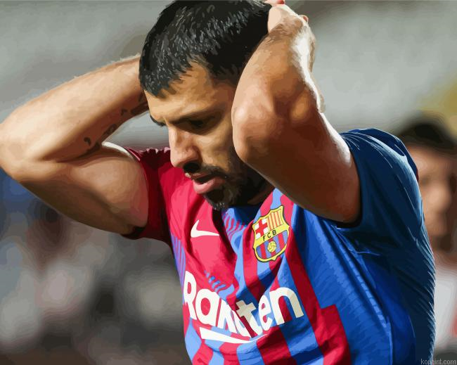 Sergio Aguero Player Painting By Numberss.png