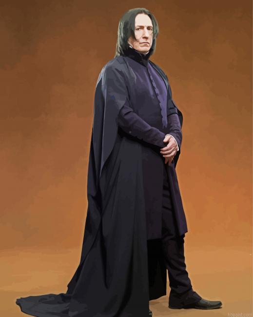 Severus Harry Potter Illustration Painting By Numberss.png