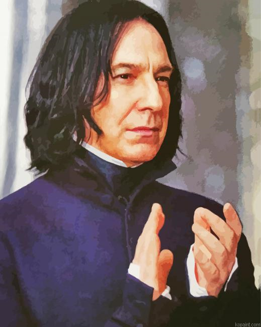 Severus Harry Potter Painting By Numberss.png