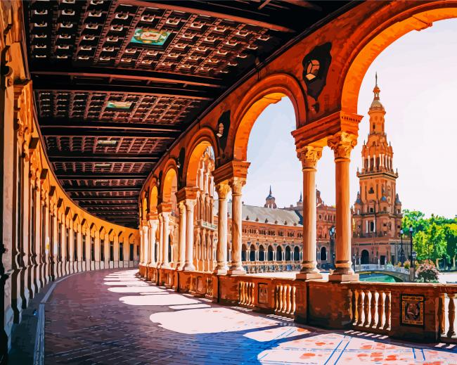 Sevilla Buildings Painting By Numberss.png