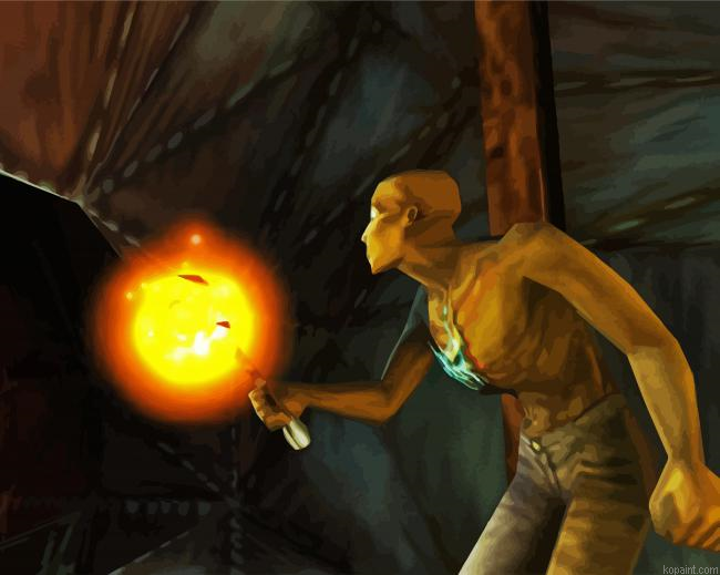 Shadow Man Game Painting By Numberss.png