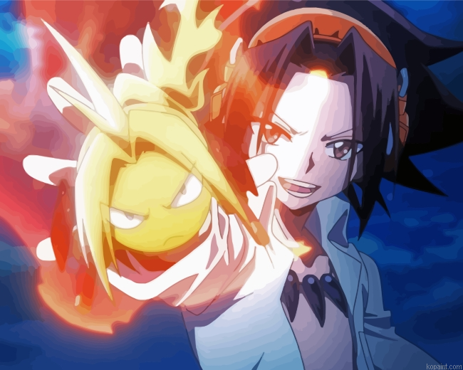 Shaman King Character Painting By Numberss.png