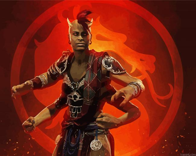 Sheeva Mortal Kombat Painting By Numberss.png