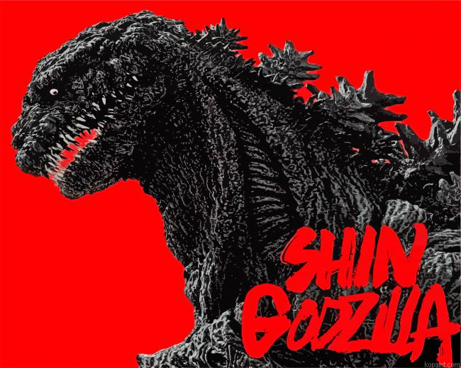 Shin Godzilla Film Poster Painting By Numberss.png