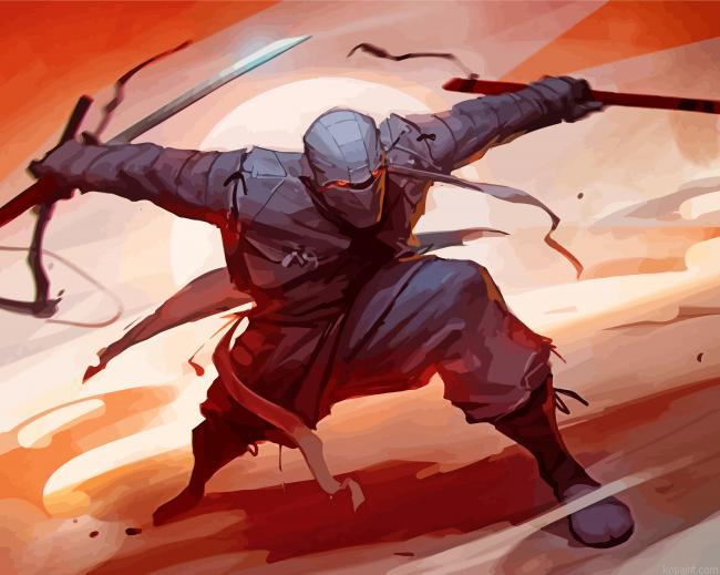 Shinobi Art Paint By Numbers