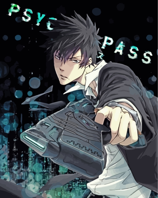 Shinya Kogami Police Office Painting By Numberss.png