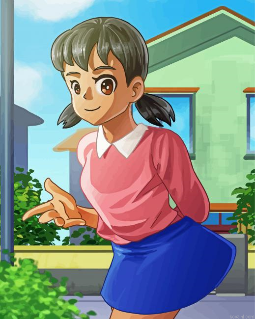 Shizuka Minamoto Painting By Numberss.png