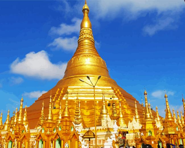 Shwedagon Pagoda Myanmar Painting By Numberss.png