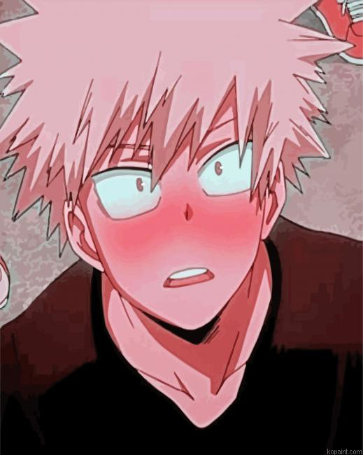 Shy Katsuki Bakugo Painting By Numberss.png