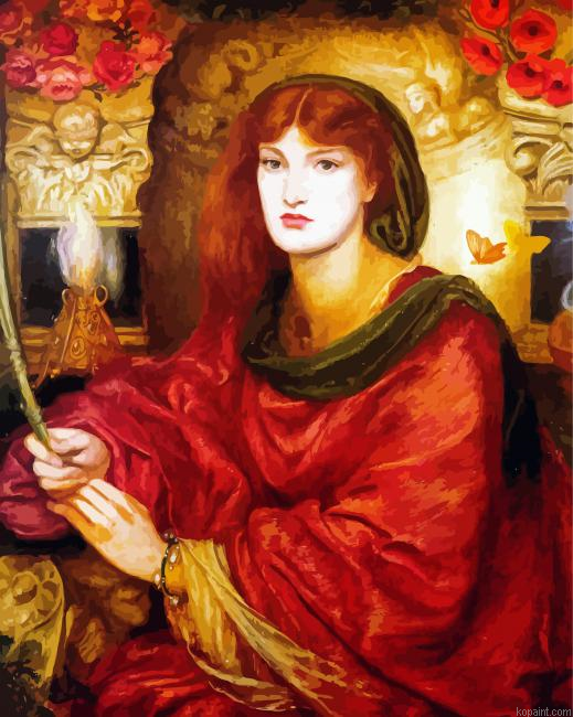 Sibylla Palmifera Rossetti Painting By Numberss.png