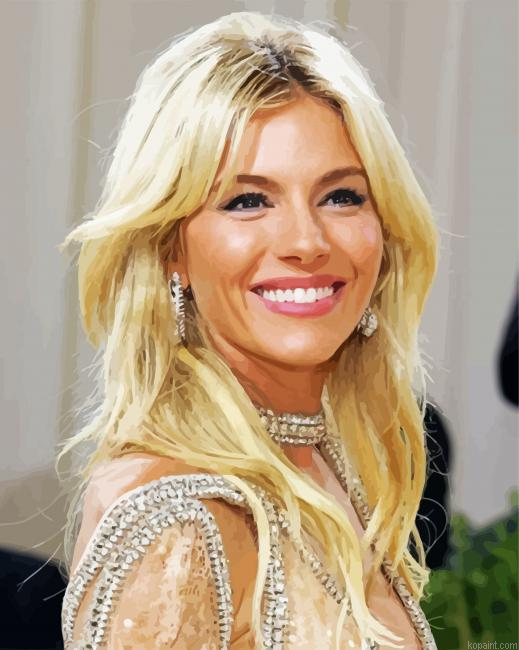 Sienna Miller Paint By Numbers