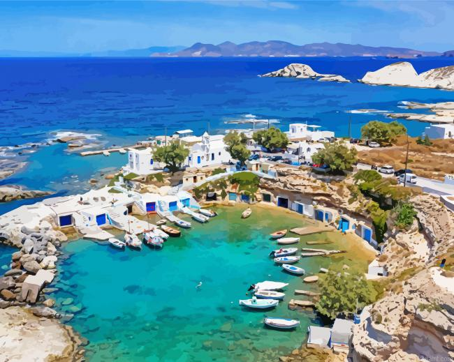 Sifnos Island Greece Painting By Numberss.png