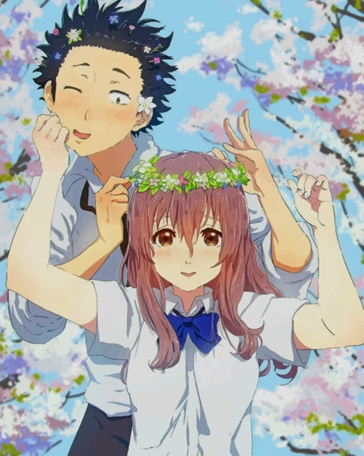 Silent Voice Anime New Painting By Numberss.png