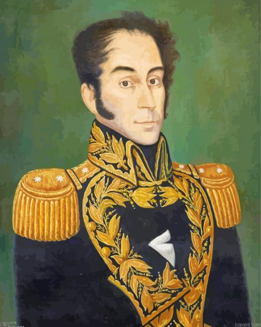 Simon Bolivar Portrait Painting By Numberss.png