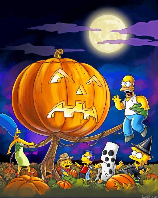 Simpsons Treehouse Of Horror Painting By Numberss.png
