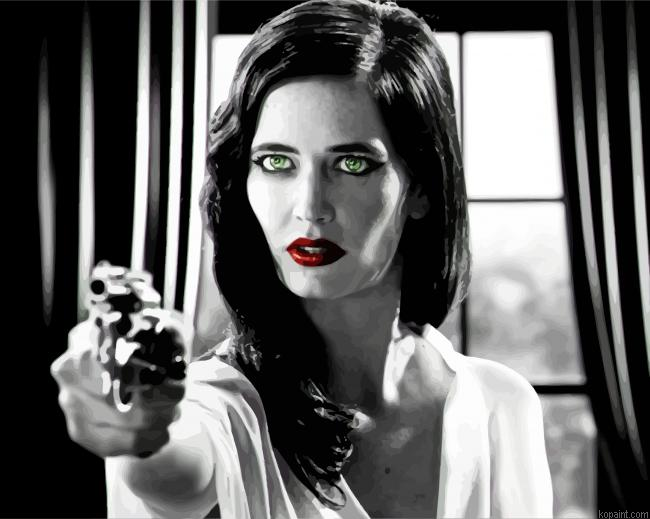 Sin City Character Painting By Numberss.png