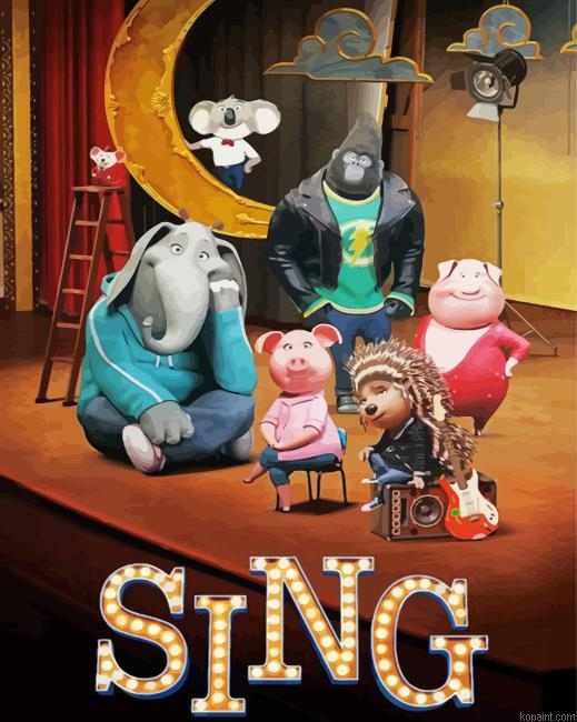 Sing Animated Film Painting By Numberss.png