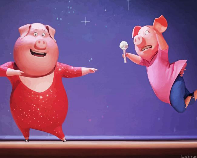 Sing Film Paint By Numbers