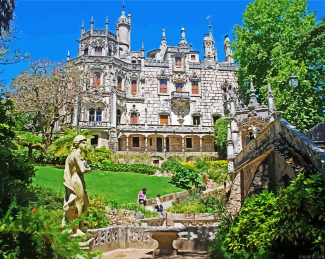 Sintra Quinta Da Regaleira Painting By Numberss.png