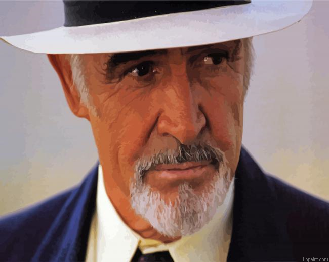 Sir Sean Connery Painting By Numberss.png