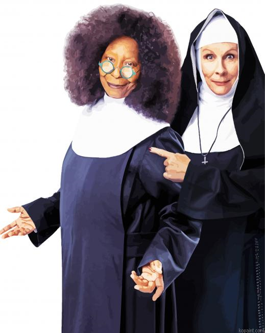 Sister Act Movie Actress Painting By Numberss.png