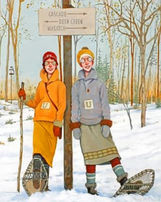 Skiing Painting By Numberss.png