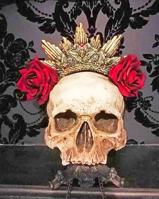Skull Queen New Painting By Numberss.png