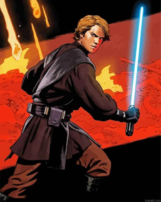 Skywalker Movie Character Art Painting By Numberss.png