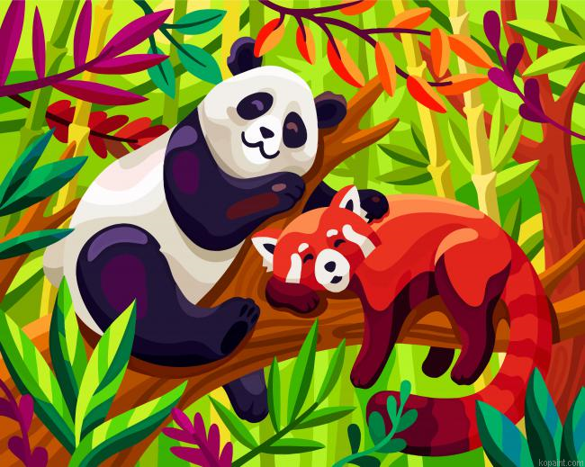 Sleepy Friends Painting By Numberss.png