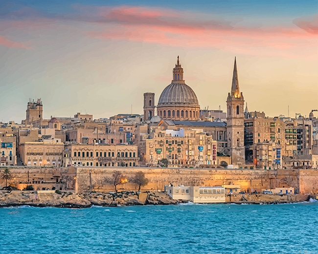 Sliema Malta New Painting By Numberss.png
