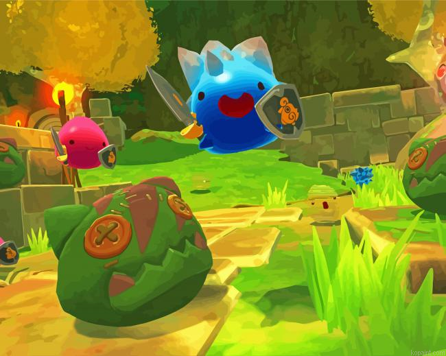 Slime Rancher Video Game Painting By Numberss.png