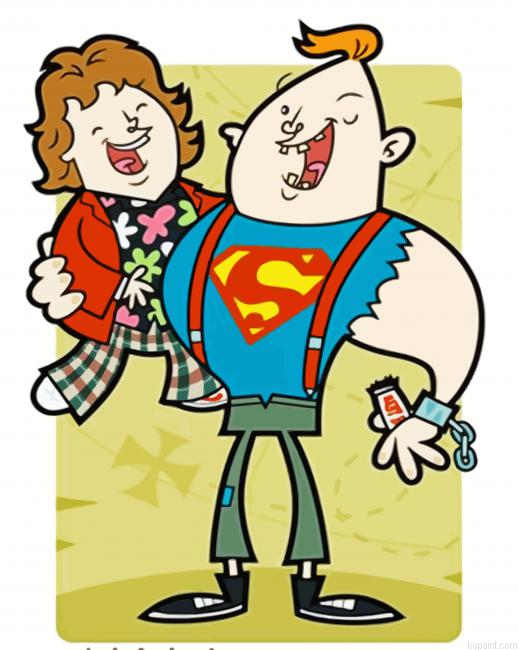 Sloth Fratelli And Chunk Goonies Painting By Numberss.png