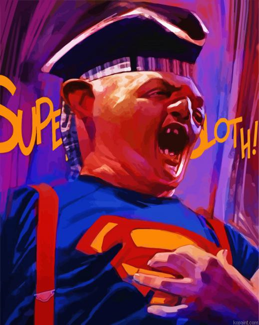 Sloth Fratelli Goonies Paint By Numbers