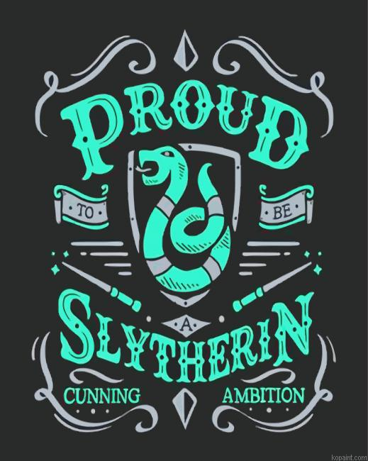 Slytherin Painting By Numberss.png