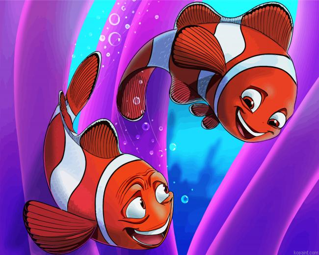 Smiling Clownfish Painting By Numberss.png