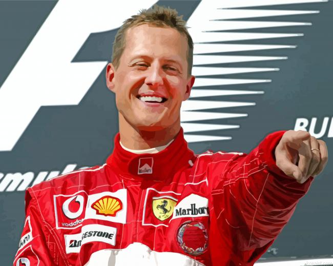 Smiling Michael Schumacher Painting By Numberss.png