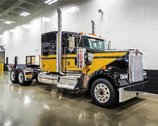 Smokey And The Bandit Truck Painting By Numberss.png