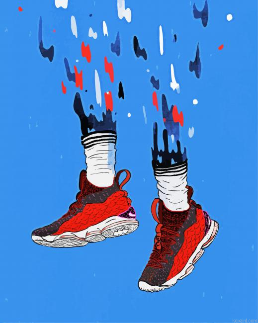 Sneakers Art Painting By Numberss.png