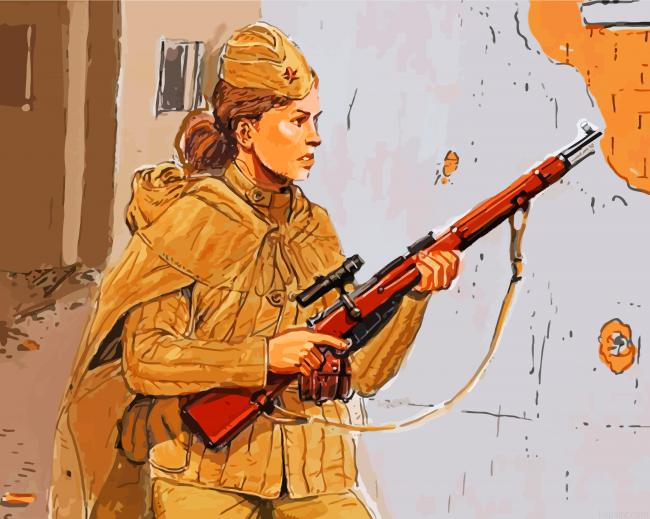 Sniper Soldier Woman Painting By Numberss.png