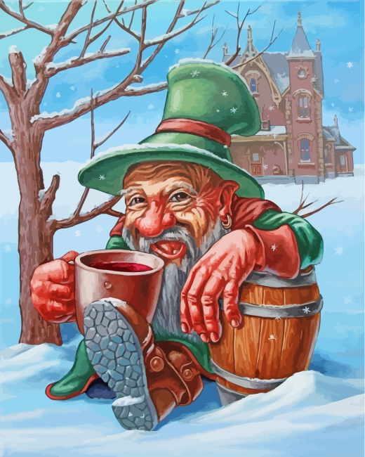 Snow Dwarf Painting By Numberss.png