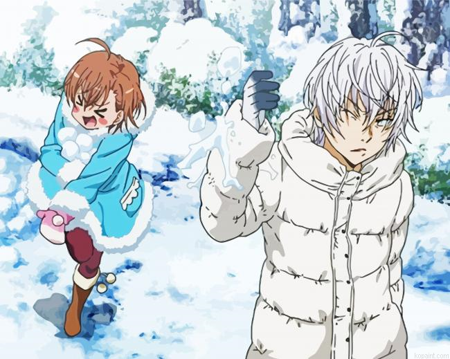 Snow Fight Painting By Numberss.png