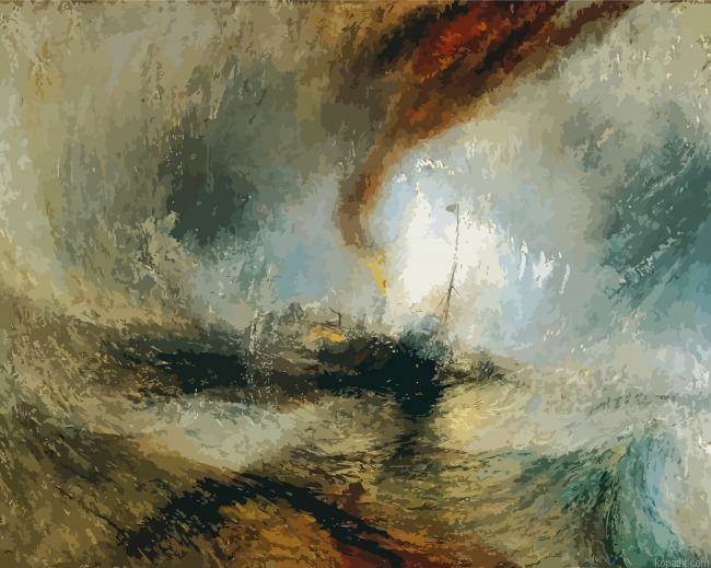Snow Storm By J M W Turner Painting By Numberss.png